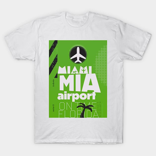 Miami Lawn T-Shirt by Woohoo